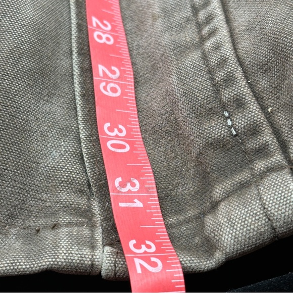 Carhartt C52 CH2 Canvas Blanket Lined Used Jacket Men's 3XL Brown Work Jacket - Picture 15 of 16